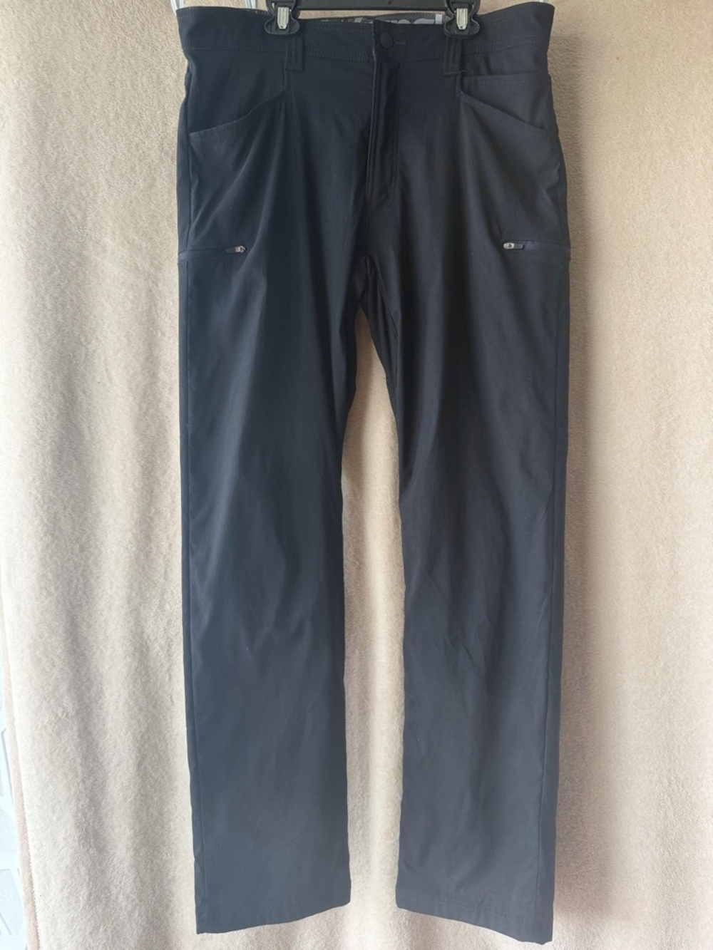 Wrangler Men's Black Tech Chinos